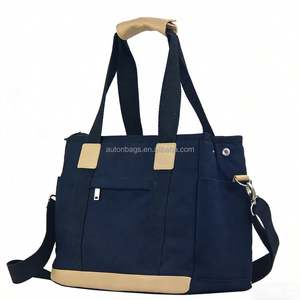 Fashion <b>Square</b> Canvas Lady Tote Shopping Bag Zipper Dressy Design Portable Crossbody Detachable <b>Adjustable</b> Shoulder Strap - Product Image 3