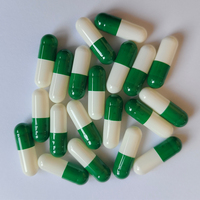 Fabricant Blanc et Orange Rouge Vert Taille 0 Capsules végétales vides Capsules végétales vides