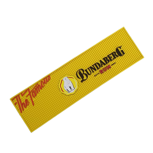 Tapete de Barra para Bebidas, Diseño Personalizado, Tapete de Barra de <span class=keywords><strong>Cerveza</strong></span> de Goma PVC Suave para España, Yichang, <span class=keywords><strong>Desperados</strong></span>, Mosstowie - Product Image 1