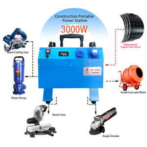 อัพเกรดสถานีไฟฟ้าพกพา 3000w ปลั๊กกันน้ำ เครื่องกำเนิดไฟฟ้าพลังงานแสงอาทิตย์ลิเธียมไอออน สำรองไฟฉุกเฉิน รุ่นใหม่ EP-30 - Product Image 1