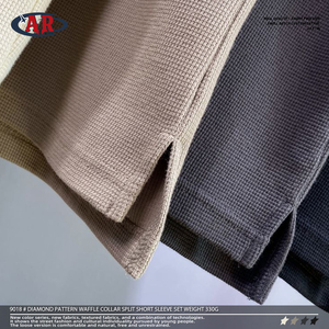 Conjunto <span class=keywords><strong>de</strong></span> manga corta dividida con <span class=keywords><strong>cuello</strong></span> <span class=keywords><strong>de</strong></span> gofre transpirable <span class=keywords><strong>de</strong></span> alta calidad Camiseta deportiva <span class=keywords><strong>de</strong></span> verano <span class=keywords><strong>de</strong></span> secado rápido <span class=keywords><strong>para</strong></span> niño - Product Image 6