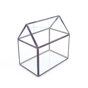 Terrario geométrico de vidrio para interiores, venta al por mayor, decoración del <span class=keywords><strong>hogar</strong></span>, terrario artesanal, contenedores de vidrio para el <span class=keywords><strong>hogar</strong></span> <span class=keywords><strong>y</strong></span> la decoración de bodas - Product Image 3