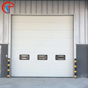 Usine vente directe 40mm épaisseur coupe-vent <span class=keywords><strong>atelier</strong></span> <span class=keywords><strong>porte</strong></span> <span class=keywords><strong>coulissante</strong></span> levage électrique arrière industriel <span class=keywords><strong>porte</strong></span> sectionnelle aérienne - Product Image 6