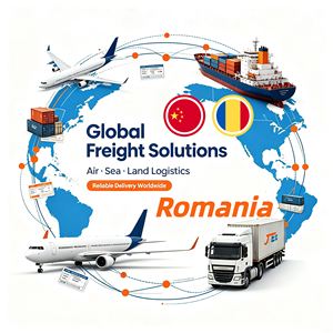 Agente de Transporte de Carga Asequible de China a Rumania, Envío Marítimo LCL DDP, Servicio de Logística Global Puerta a Puerta - Product Image 1