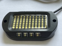 Kit d'éclairage LED blanc 104 LED 3030 SMD étanche pour dessous de caisse et passages de roues pour camions tout-terrain, UTV, VTT, SUV, 4x4