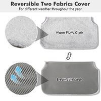 Hamac mural pliable sans fil KingHon pour chat, avec cadre métallique robuste, pour grands chats et chatons, lit suspendu pour fenêtre
