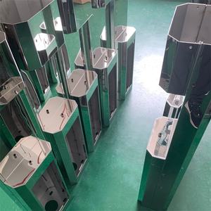 Torniquete Automático de Giro con Sensor Infrarrojo de Radar, Material de Acero Inoxidable Espejo - Product Image 4