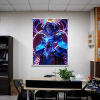 Bannière suspendue personnalisée TongJie, facile à installer, couleur personnalisée, résistante au vent, pour stand commercial, promotion en extérieur