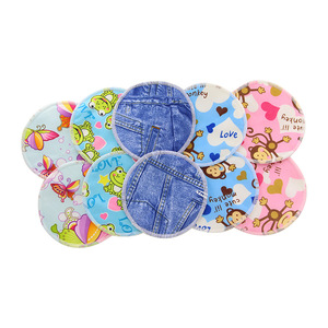 Oubei Washable <b>Nursing</b> <b>Pads</b> 12cm Bamboo Fiber Reusable Absorbent Breastfeeding <b>Pads</b> for Postpartum Milk Leakage - Product Image 3