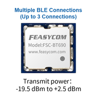Modul Bluetooth 5.1 Low Energy Mini Dialog DA14531 2.4GHz Transceiver untuk Tag dan Pelacak Proximity