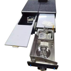 Cajón de Cocina de Acero Inoxidable para Fortuner VRZ GR VRD4X4 con Solución de Almacenamiento en Cajones, Juego Completo, Perfectamente Compatible - Product Image 1