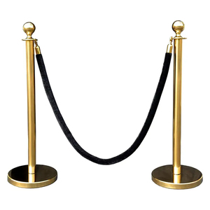 Sự Kiện Kiểm Soát Đám Đông Stanchion Cho Treo Dây Thừng Có Thể Thu Vào Vành Đai Tốt Nhất Sợi Dây Thừng Cho Dây Neo Dây Màu Xanh - Product Image 3