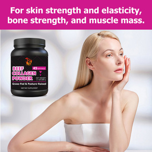 Colágeno de Res en Polvo de Marca Privada OEM, de Ganado Alimentado con Pasto, para una Piel Saludable, Ayuda a la Masa Muscular, Suplemento de Belleza en Polvo - Product Image 3