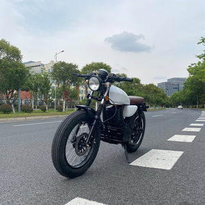 Moto vintage 2000W 72V, style street bike, avec freins à disque avant et arrière - Product Image 4
