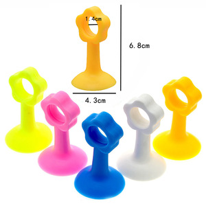 No Drill <strong>Door</strong> Stopper Silicone <strong>Door</strong> Catch Adsorbent Wall <strong>Protector</strong> to Prevent <strong>Door</strong> Slams, Quiet and Safe for Kids &amp; Pets - Product Image 4