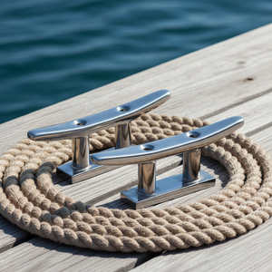 Étrier d'amarrage léger à 2 trous en acier inoxydable 316, accessoires <span class=keywords><strong>de</strong></span> quincaillerie pour pont <span class=keywords><strong>de</strong></span> yacht, attaches <span class=keywords><strong>de</strong></span> corde, pinces en acier moulé - Product Image 1