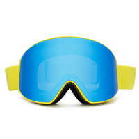 Lunettes de ski et de snowboard HUBO Sports HB-197D, design magnétique sans monture, anti-buée, polarisées, protection UV400, logo personnalisé