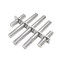 Noyau d'aimant cylindrique personnalisé en usine, boîtier en acier inoxydable SS304, tube magnétique, barre magnétique puissante en néodyme pour extrudeuse de plastique