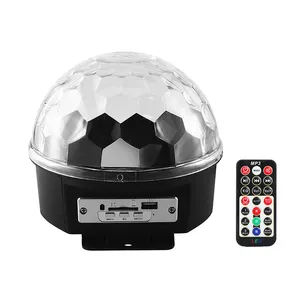 Shenzhen Fabriek Led MP3 Dj Club Pub Disco Party Crystal Magic Ball Led Stage Light