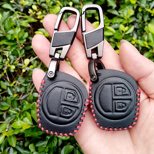 Étui pour clé de voiture en cuir PU à 2 boutons, léger, résistant aux rayures, pour Suzuki Swift SX4 Liana Aerio Jimny Samurai Amagatarai - Product Image 3