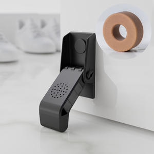 [Hip-Tok] Butée de porte magnétique verte en caoutchouc – Design compact, minimaliste et moderne pour le style d'intérieur de la nouvelle maison - Product Image 4