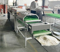Machine commerciale de fabrication de pain pita arabe, ligne de production de pain plat roti, prix