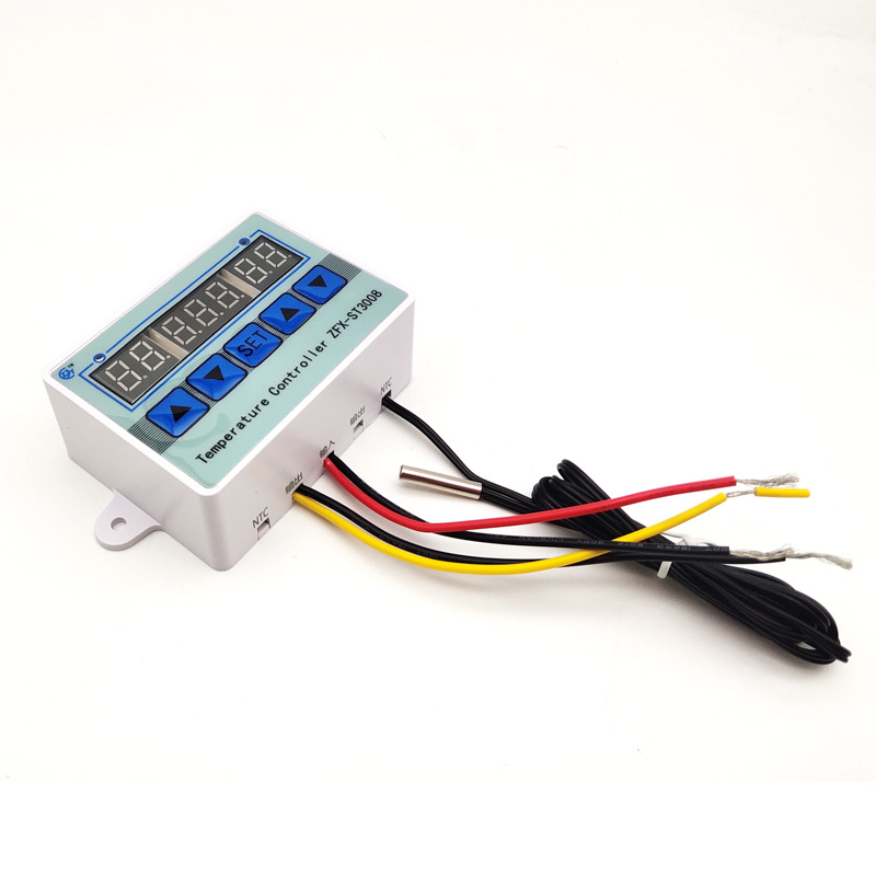 Zfx-st3008 Multifunctional Time Temperature Control Switch Intelligent Digital Display Thermostatdc12-60v 3 Months 76*55*31mm(图1)