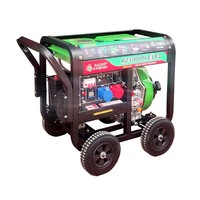 Générateur diesel silencieux à châssis ouvert 10 kW 50 cc 50 Hz 4,5 kVA 7 kW