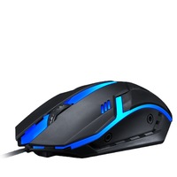 Ratón para juegos con cable, 8 teclas programables, iluminación RGB, USB, para PC Gaming Shop