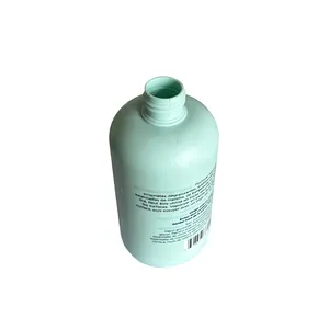 500ml Green White Color Plastic HDPE Customized Color Customized Logo Silk Screen Printing 500ml Bottles for Cleaner