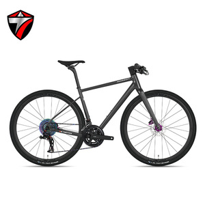 Bicicleta de Carretera <span class=keywords><strong>Twitter</strong></span> GRAVEL-G3 Flat MOSSO Highway Melon, Cuadro de Aleación de Aluminio, Horquilla Delantera de Fibra de Carbono - Product Image 1