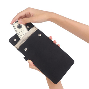 Bolsa <span class=keywords><strong>Faraday</strong></span> personalizada para llaves de coche, bolsa de protección de señal RFID antirrobo para teléfono móvil, bolsa <span class=keywords><strong>Faraday</strong></span> de bloqueo - Product Image 4