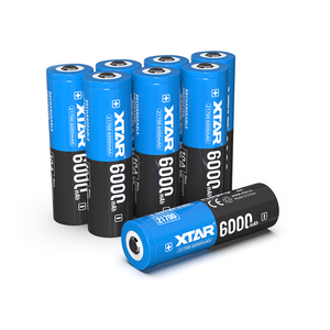 XTAR 맞춤형 21700 6000mAh 배터리 용량 고속 충전 방전 서비스 수명 긴 리튬 배터리 전기 로봇용 - Product Image 1