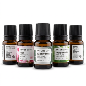 Vente en gros de haute qualité ensemble d'huile essentielle à base de plantes pures 6/4 bouteilles avec extrait de plante de parfum aromatisé échantillon de 10ml d'Inde - Product Image 1