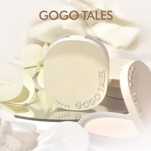 gogotales哑光粉末控制油和化妆，持久，自然，不易去除化妆604