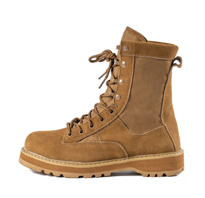 Bottes Martin DFH01 Coyote Brown de haute qualité, bottes de désert, bottes de sécurité pour la marche, bottes d'entraînement pour hommes, uniformes de cérémonie, bottes tactiques - Product Image 1