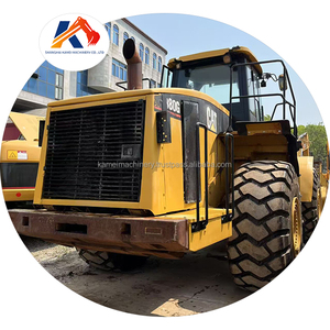 Cargador de tractor delantero usado CATERPILLAR 980G, cargador de ruedas original a la venta 966H para CAT usado - Product Image 1