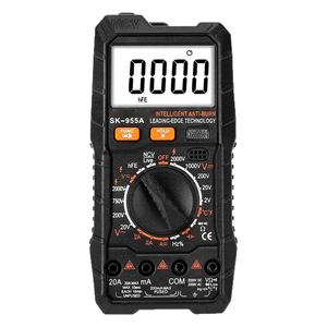 Fn40kglr Sk-955a มัลติมิเตอร์ดิจิตอล1000V 20A NCV ตรวจจับสดด้วยการออกแบบให้กันฝุ่น - Product Image 1
