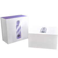 Boîte cadeau magnétique de luxe en carton, double couche, rigide, avec finitions brillantes et mates, recyclable, pour soins de la peau, cosmétiques, appareils de tatouage