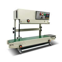 FR-900 Vente directe d'usine Machine de scellage continue Sacs en plastique Scelleuse thermique Mini scelleuse à bande horizontale