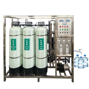Systèmes de filtration <span class=keywords><strong>d</strong></span>'<span class=keywords><strong>eau</strong></span> de pluie pour élevages, <span class=keywords><strong>adoucisseur</strong></span> <span class=keywords><strong>d</strong></span>'<span class=keywords><strong>eau</strong></span> 1000LPH, réservoir FRP, certifié CE ISO, purificateur RO automatique - Product Image 1