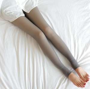 Allch <span class=keywords><strong>collant</strong></span> hostess penetranti in pelle finta trasparente moda <span class=keywords><strong>collant</strong></span> <span class=keywords><strong>donna</strong></span> in pile spazzolato <span class=keywords><strong>termico</strong></span> a vita alta caldo - Product Image 6