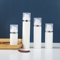 Bas prix PP plastique Airless pompe pulvérisateur bouteille 100ml vide pour crème pour le visage et Lotion cosmétiques