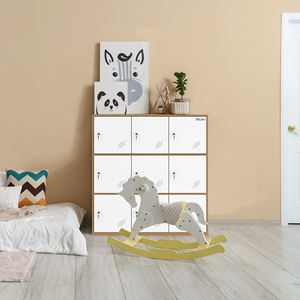 Casiers de rangement scolaires en acier demi-hauteur avec serrure à clé pour dortoirs d'enfants, maternelles et usage commercial (Livraison gratuite) - Product Image 5