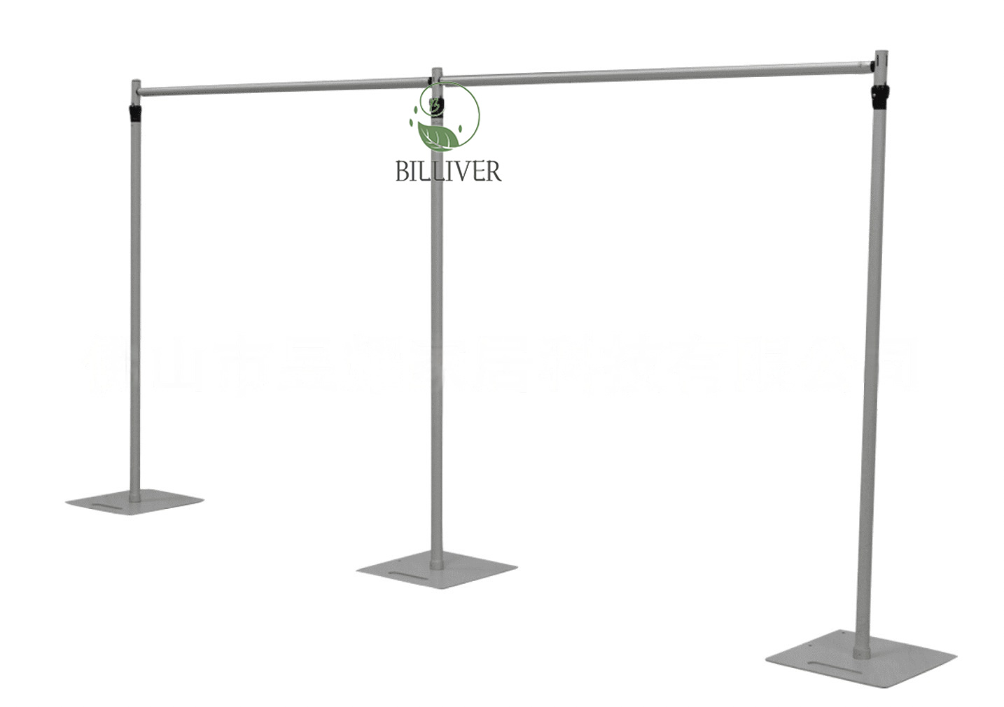 Plateado barra Horizontal 6*3M