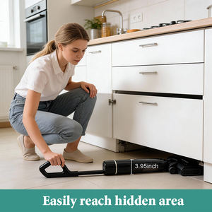 ข้อได้เปรียบด้าน<span class=keywords><strong>ราคา</strong></span>ที่เหนือกว่า เครื่องดูดฝุ่นแบบไร้สาย 170W ทำความสะอาดตัวเองได้ 180 องศา แบบมือถือ ดูดฝุ่นได้ทั้งแบบเปียกและแห้ง พร้อมไส้กรอง HEPA และมอเตอร์แบบไร้แปรงถ่าน สำหรับใช้ในครัวเรือน - Product Image 3