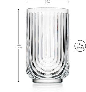 Taza de Café Clásica de Vidrio Transparente STAR-HOME de 350 ml y 420 ml, Libre de BPA, Apta para Alimentos, Apta para Microondas y Lavavajillas, Taza de Café y Té de Venta Caliente - Product Image 3