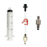 Kit de purga de frenos hidráulicos para bicicleta Briviga, jeringa de 30 ml, conector de aleación para SRAM Code Guide Level MAVEN DB8