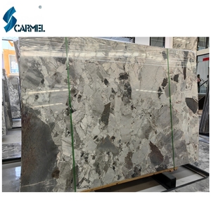 Lastre e <span class=keywords><strong>Piastrelle</strong></span> <span class=keywords><strong>in</strong></span> <span class=keywords><strong>Marmo</strong></span> Bianco Grigio Naturale con Grande Motivo a Grana, <span class=keywords><strong>Marmo</strong></span> Ceppo <span class=keywords><strong>di</strong></span> Gre Cinese, Terrazzo - Product Image 6