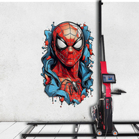 MK01 2025, gran oferta, impresora automática de gran formato 3D UV Vertical de inyección de tinta para pintura de pared, máquina de impresión de dibujo